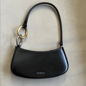 Staud Ollie Shoulder Bag – Black Leather – Worn Once – Excellent Condition
